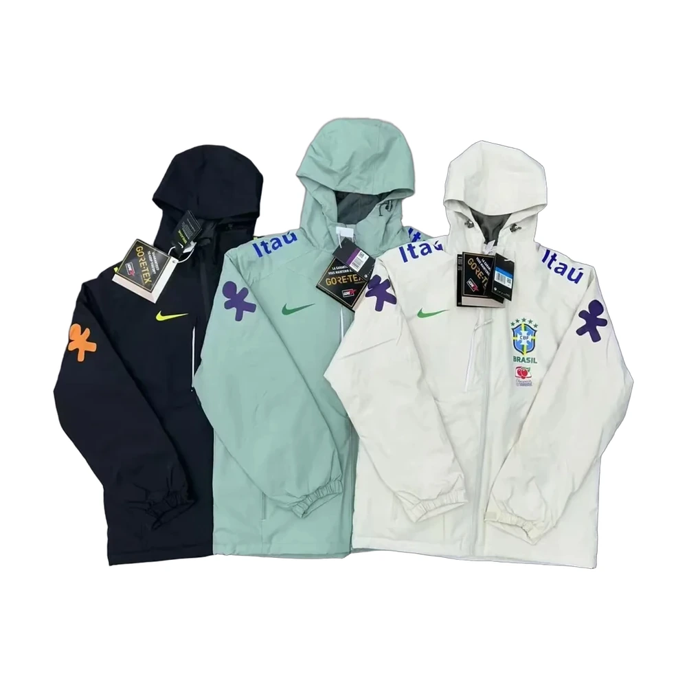 Nike x Brazil Itau Hooded Windbreaker Jacket