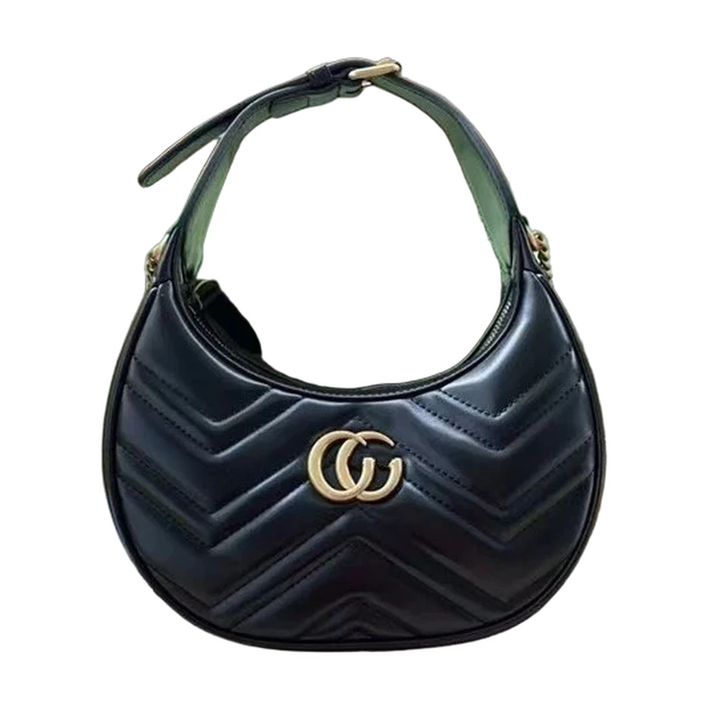 Gucci Gg Marmont Half Moon Hobo