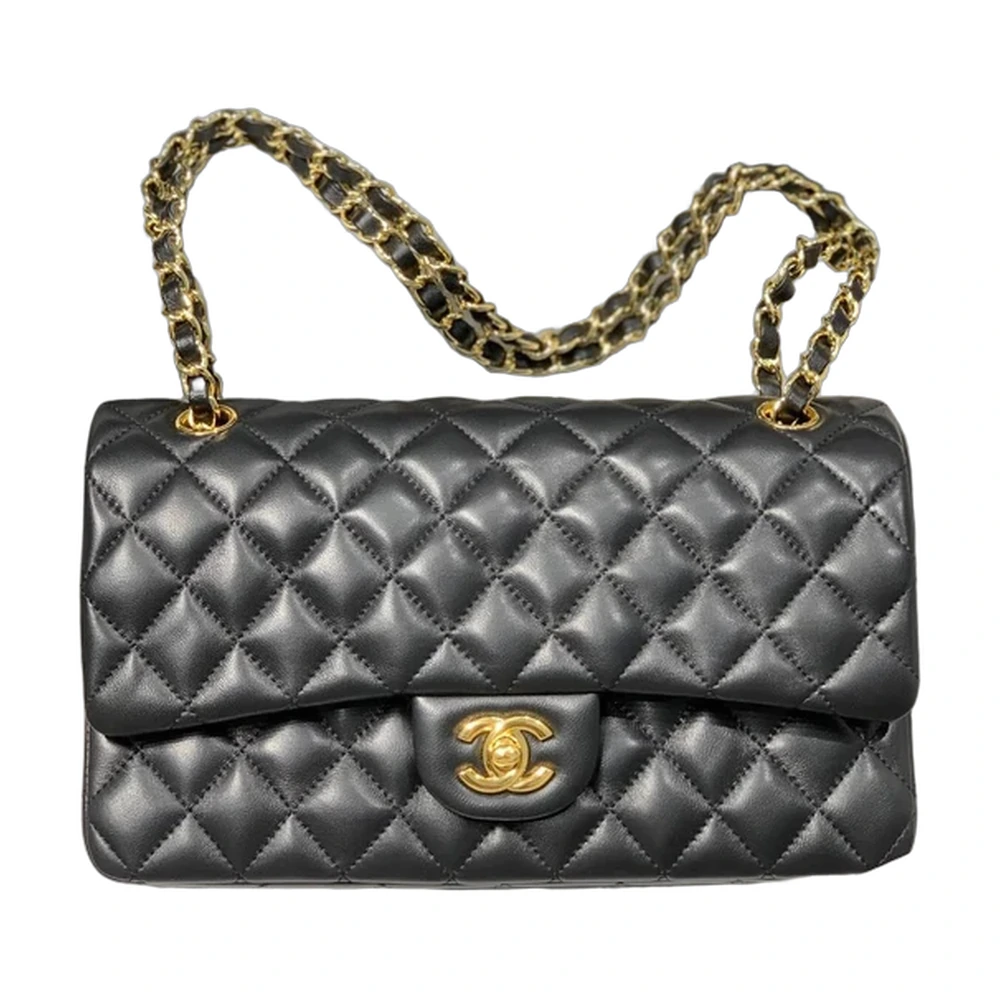 Chanel Classic Flap Medium - Black Lambskin Gold Hardware