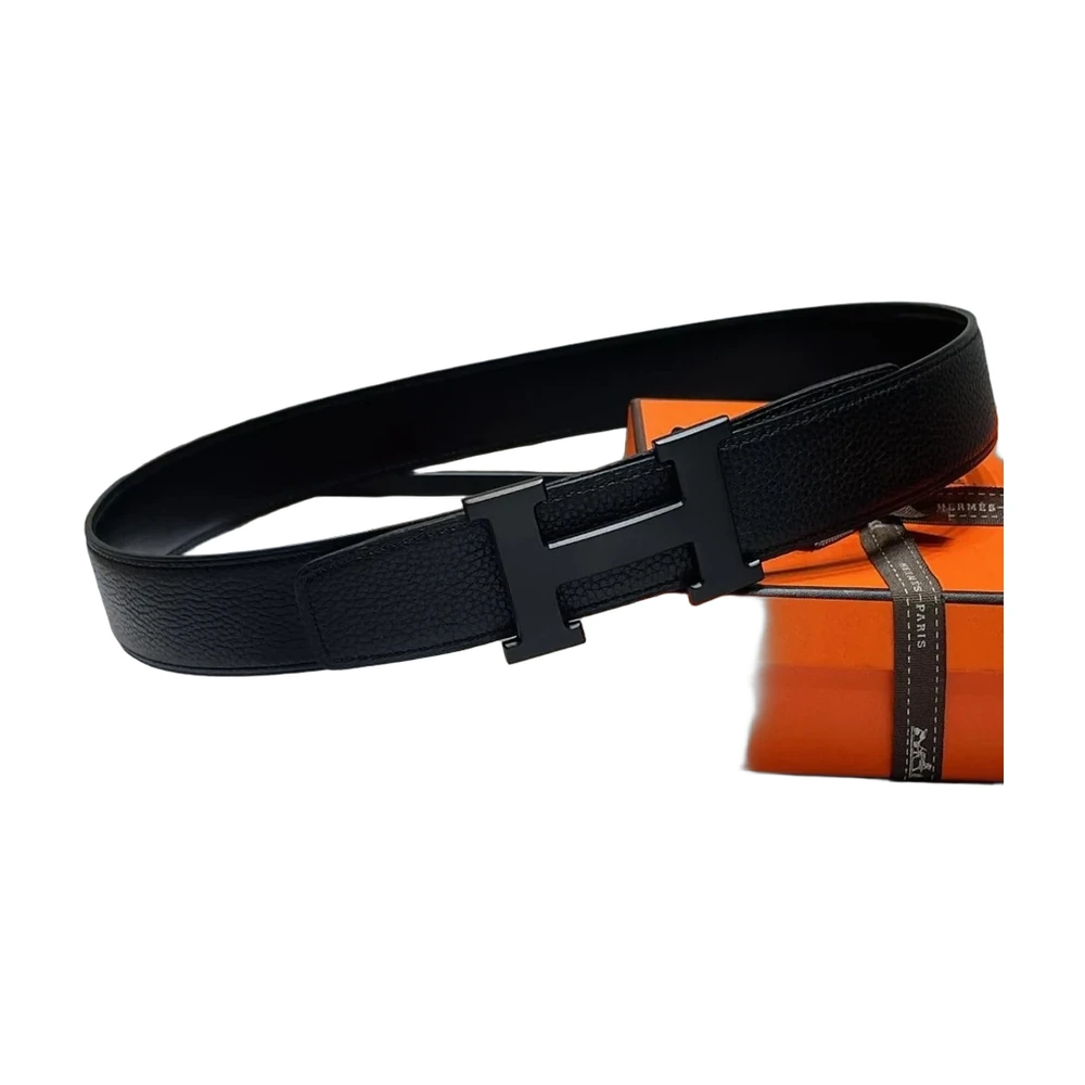 Hermes Constance H-Buckle Reversible Belt