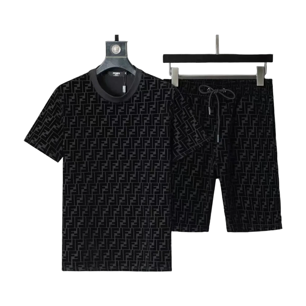 Fendi Ff Tee Shorts Set