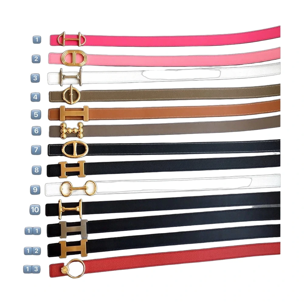 Hermes Constance Reversible Belt 24mm (Multi-Color Set)