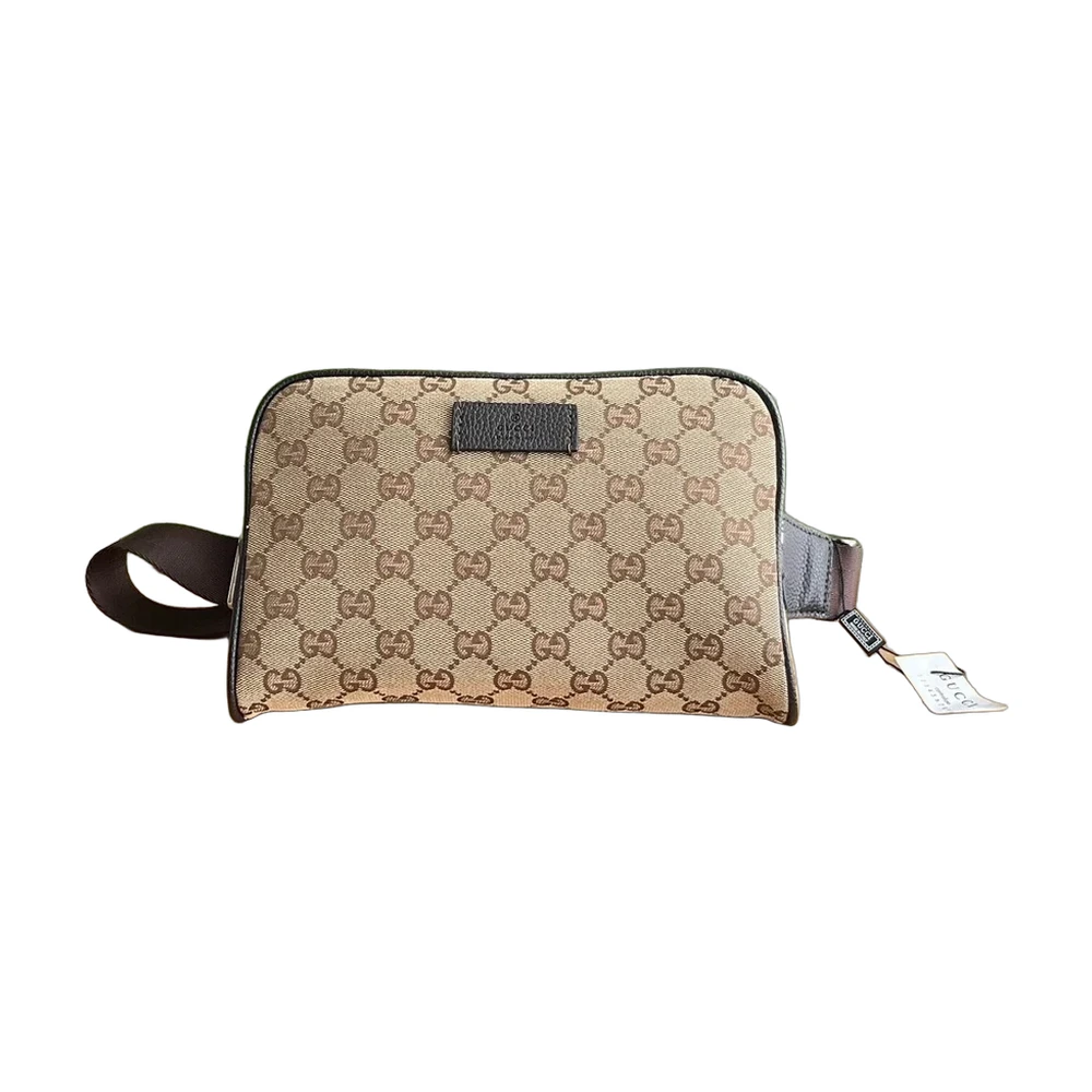 Gucci GG Canvas Belt Bag Beige/Ebony