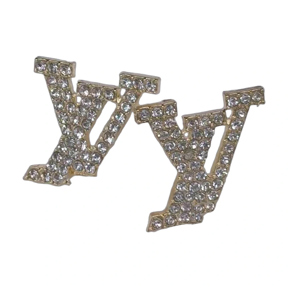 Louis Vuitton Lv Crystal Stud Earrings