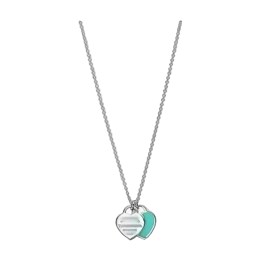 Return To Tiffany Double Heart Pendant