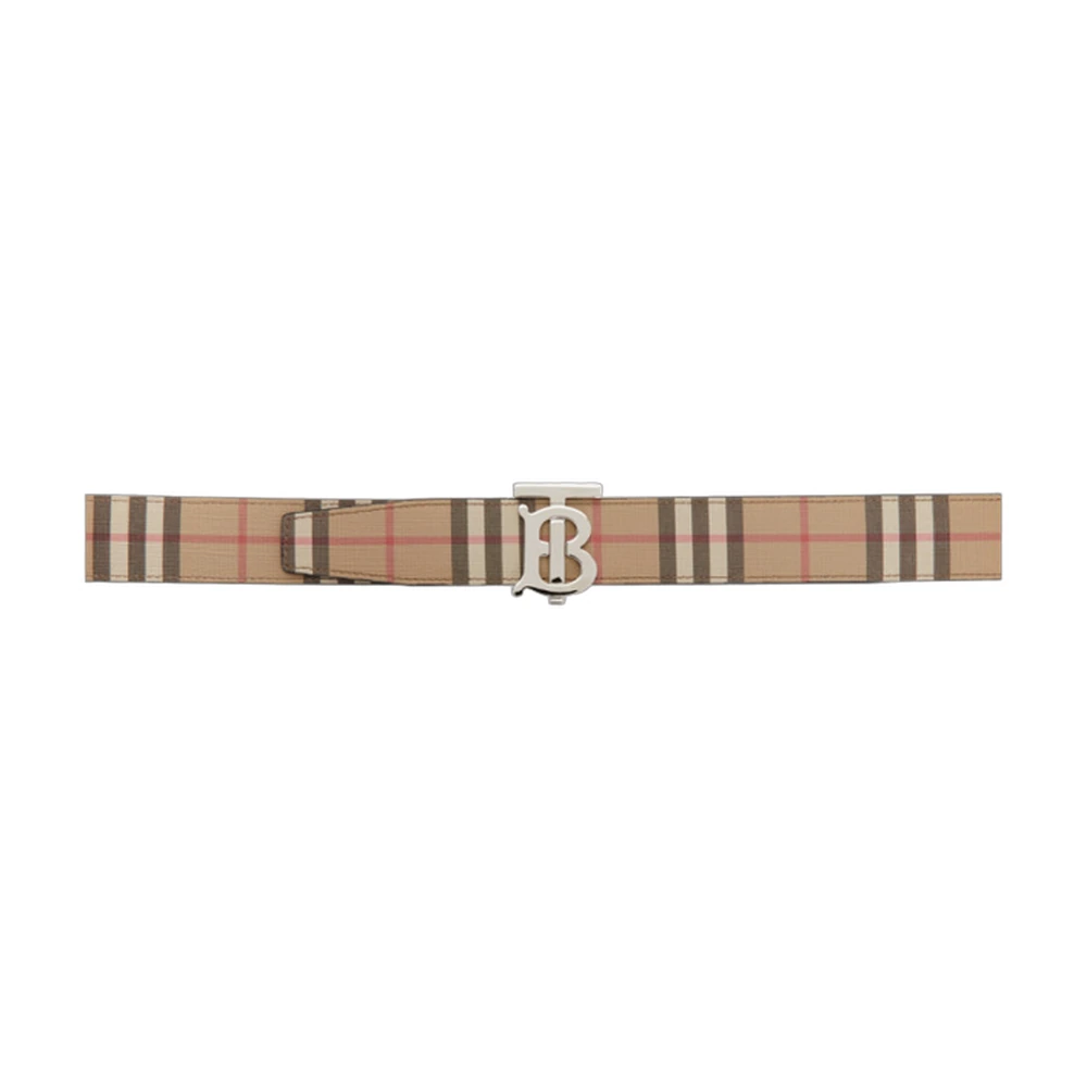 Burberry TB Reversible Belt (Vintage Check)