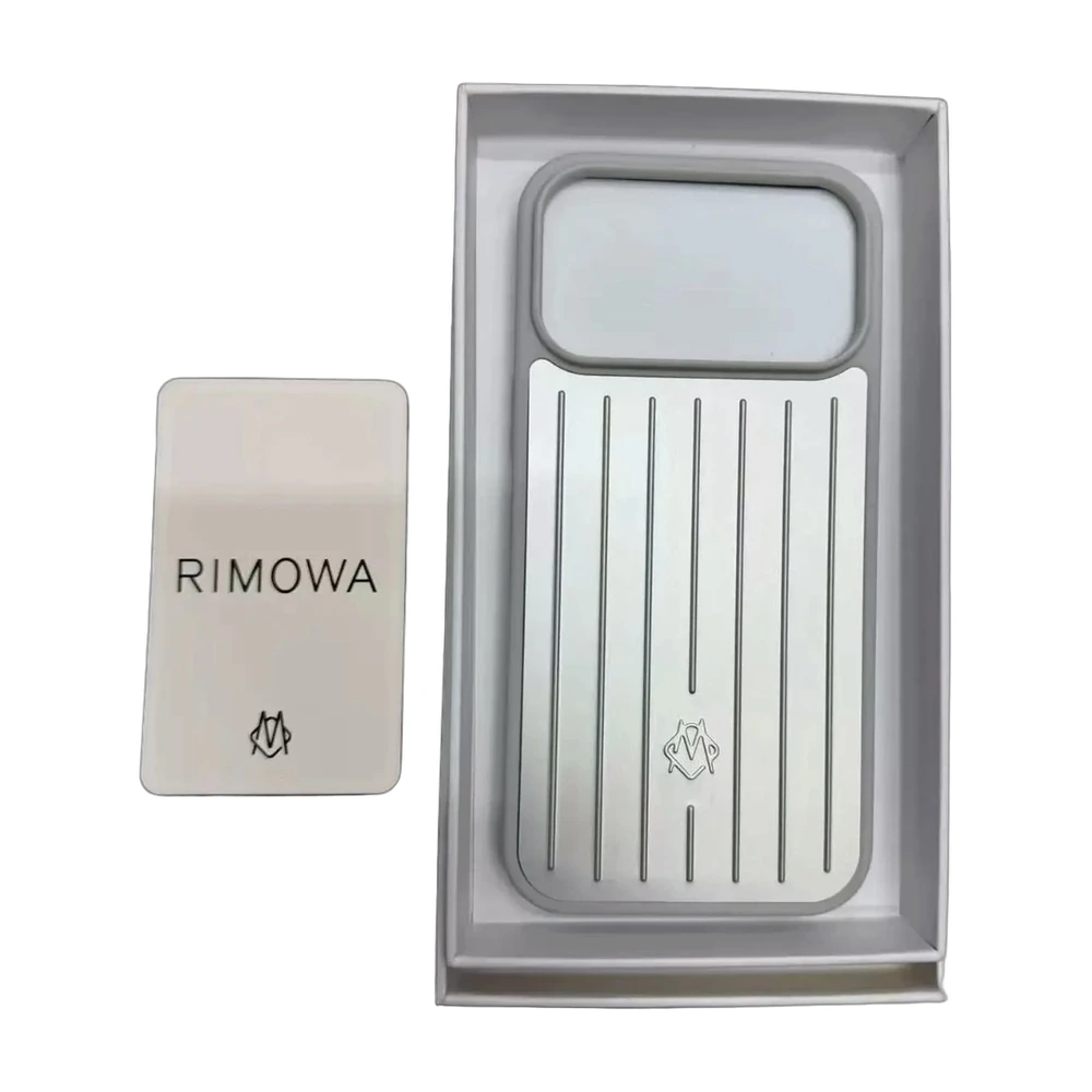 Rimowa Grooved Aluminum Iphone Case
