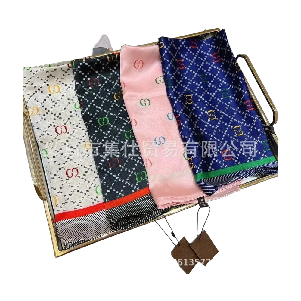 Gucci Gg Silk Scarf