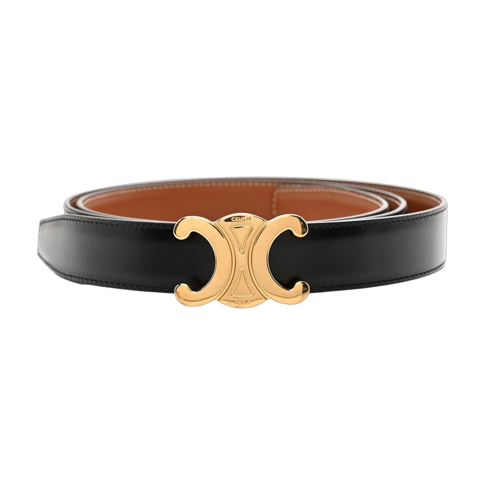Celine Triomphe Reversible Belt