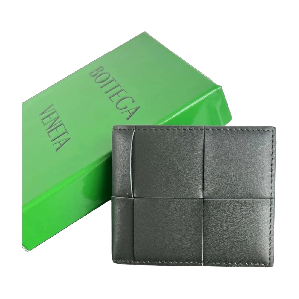 Bottega Veneta Intrecciato Bifold Wallet (Two-Tone)