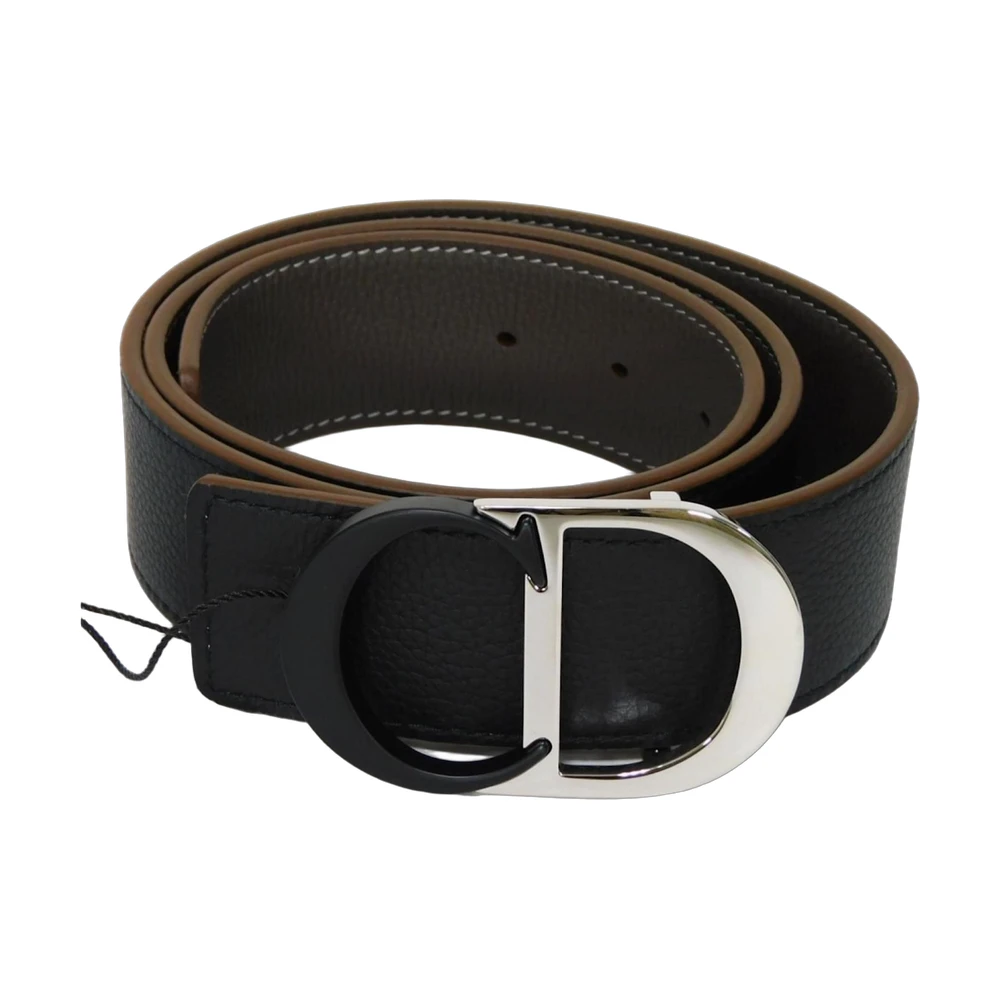 Dior CD Reversible Leather Belt