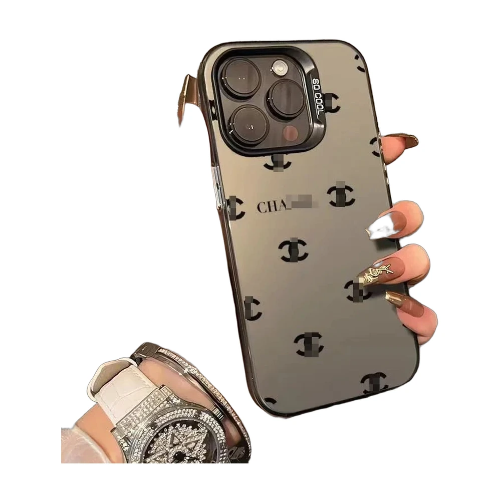 Chanel Cc Monogram Iphone Case