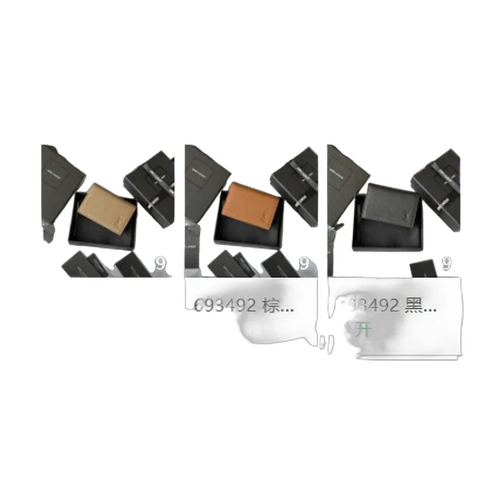 Designer Bifold Wallet Set Assorted Colors