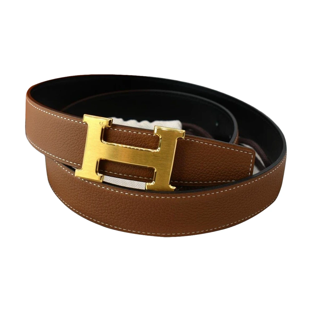 Hermès Constance H Buckle Reversible Belt