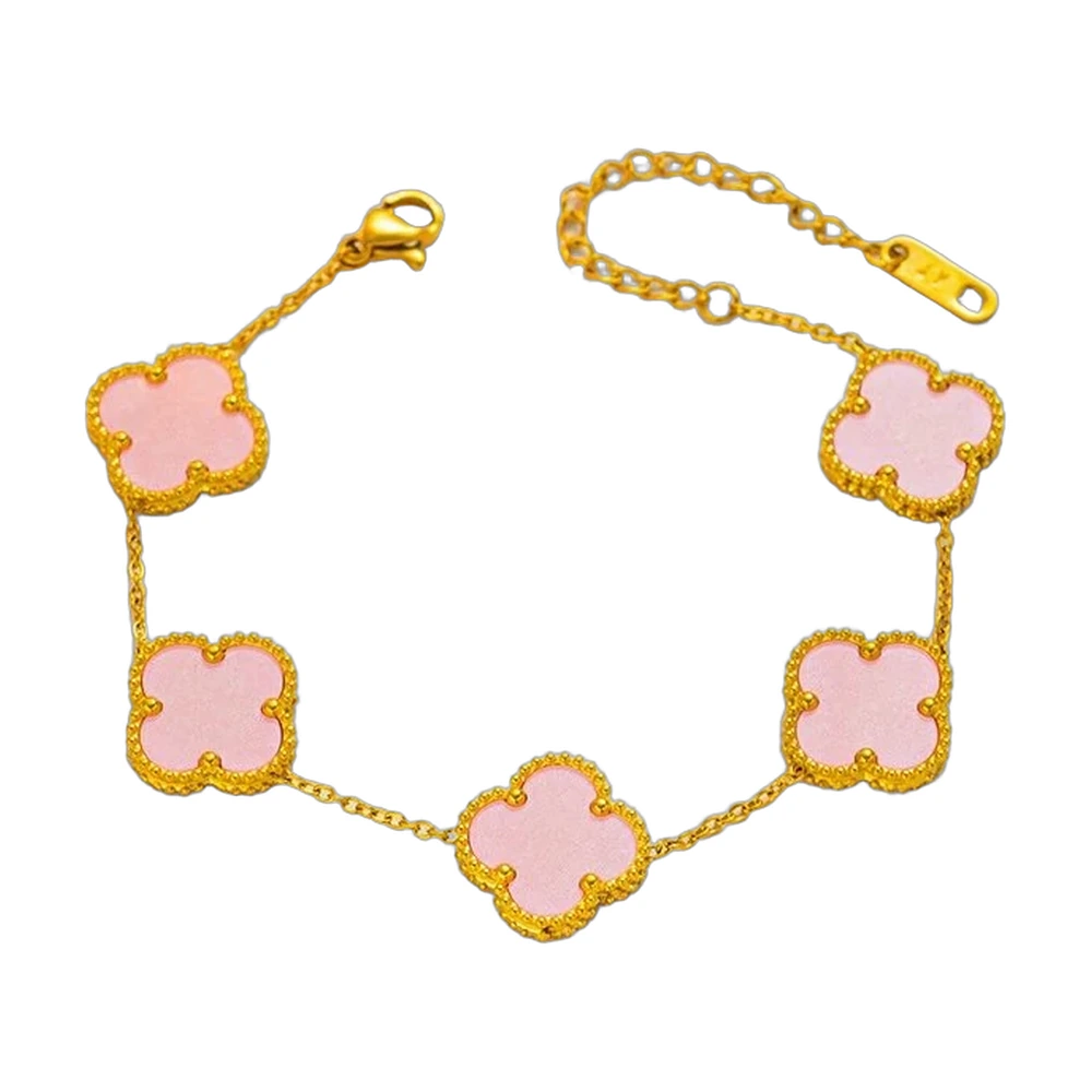 Van Cleef & Arpels Vintage Alhambra 5-Motif Bracelet