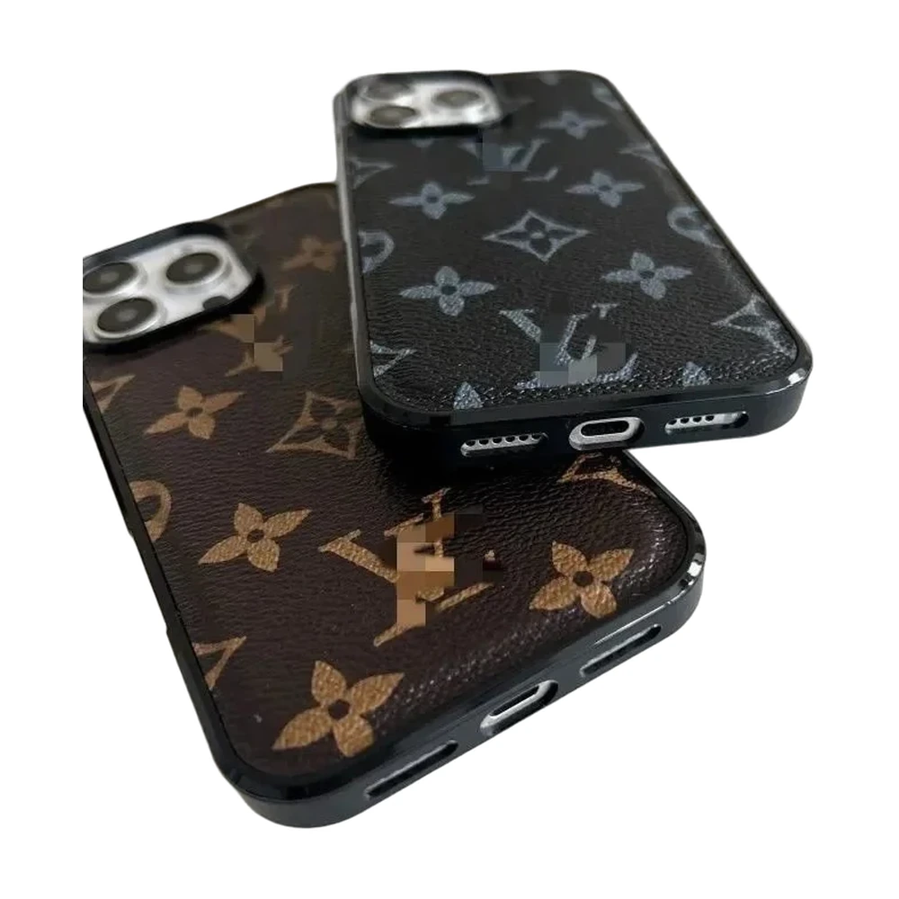 Louis Vuitton Monogram iPhone Case (Brown/Black)