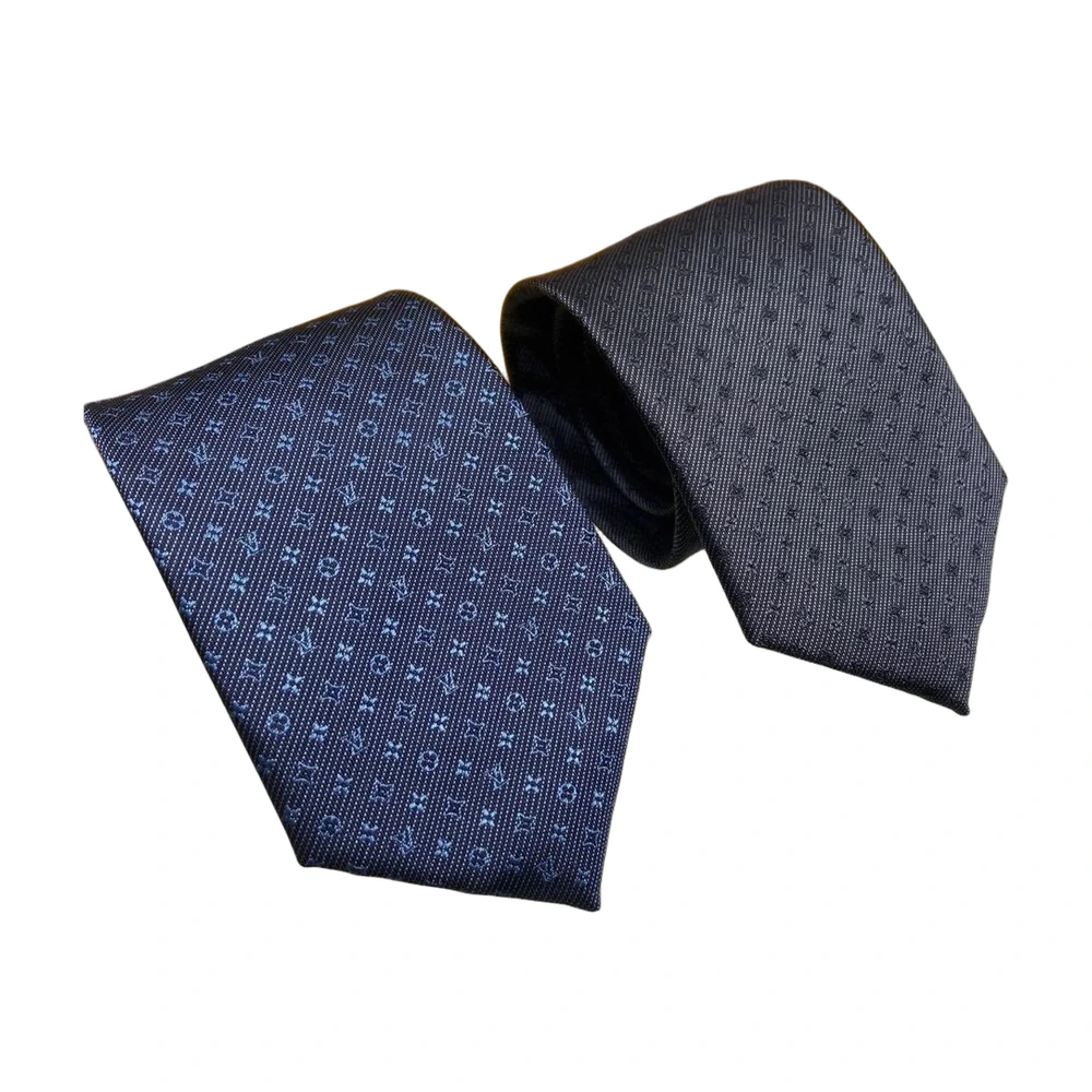 Patterned Silk Necktie