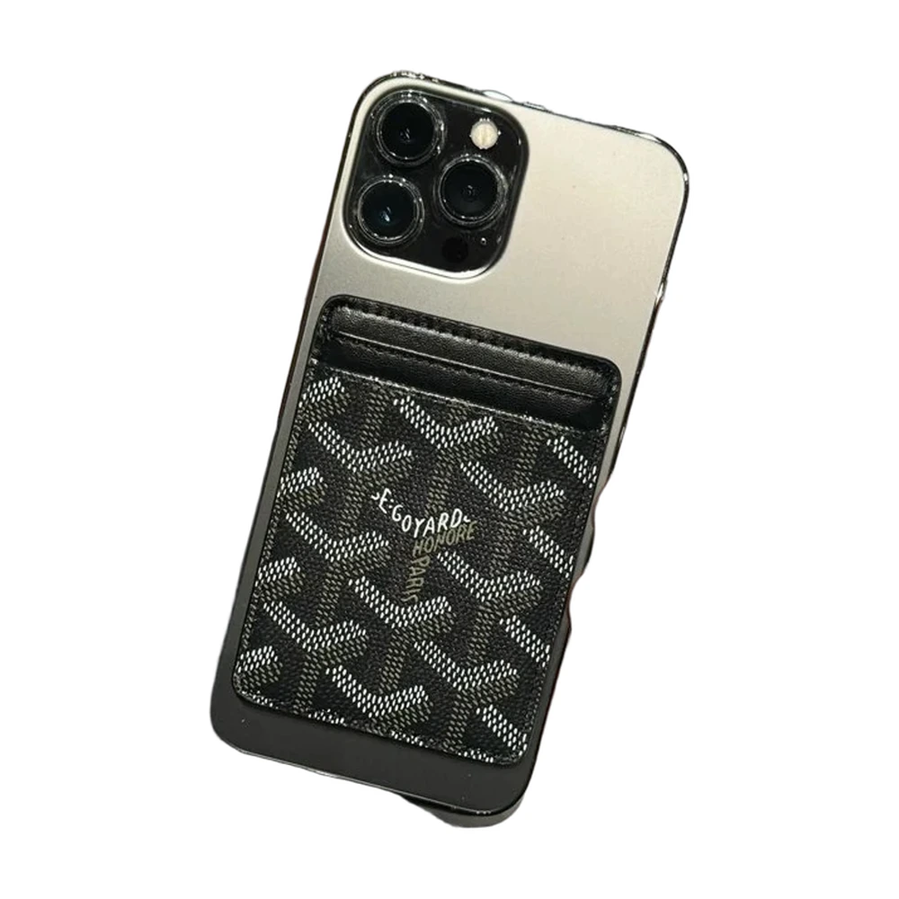 Goyard Goyardine MagSafe Card Holder (Black)