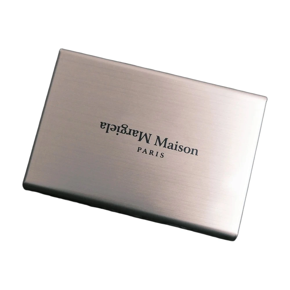 Maison Margiela Metal Card Case Silver