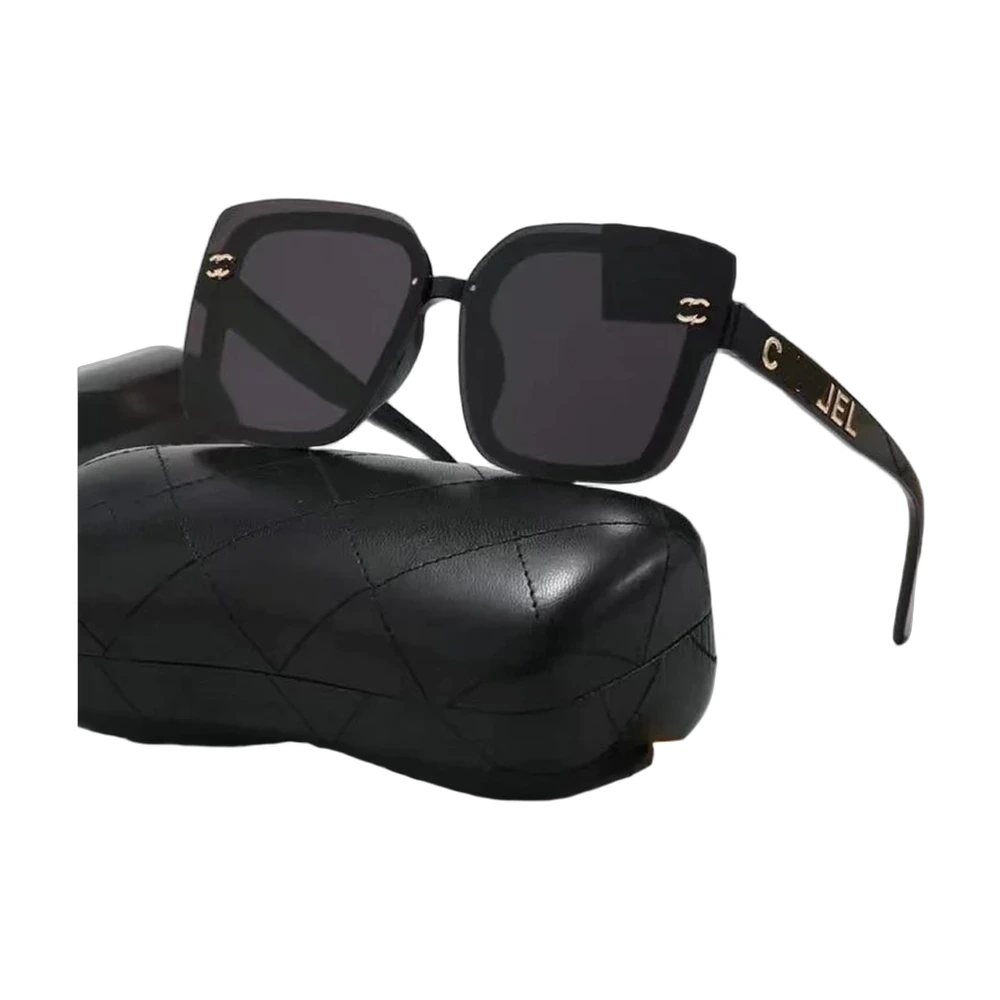 Chanel CC Oversized Square Sunglasses