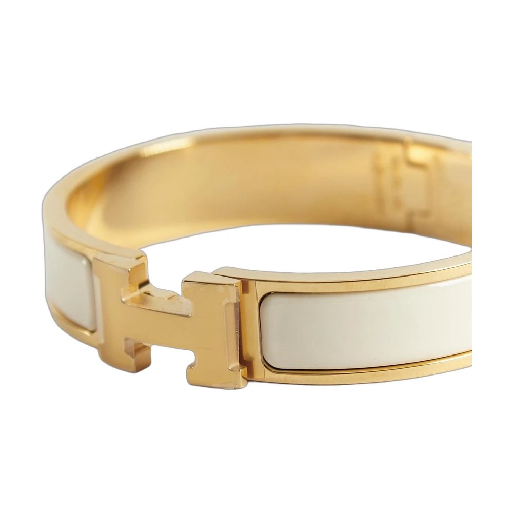 Hermes Clic H Enamel Bracelet