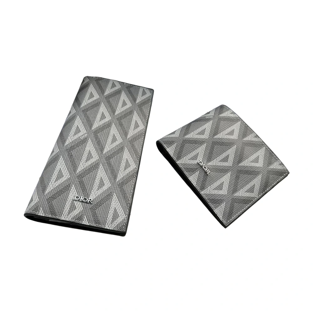 Dior Cd Diamond Wallet Set