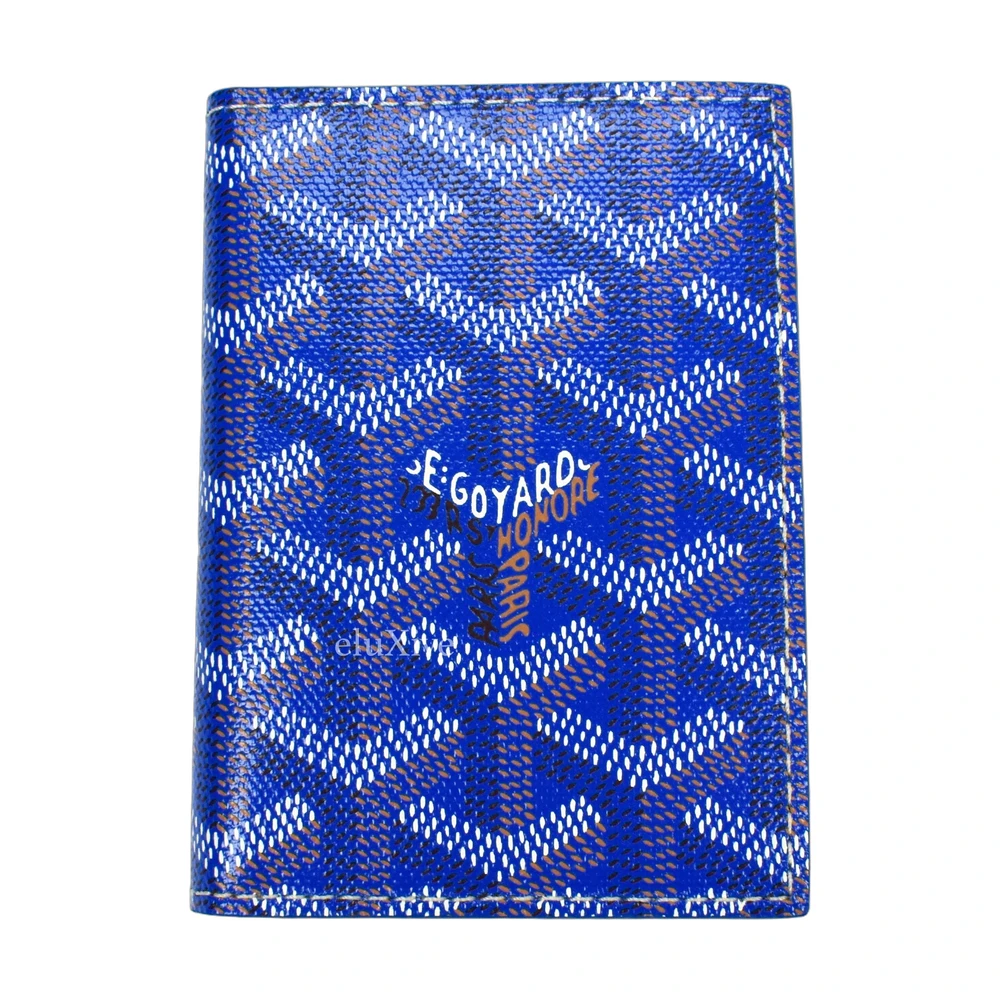 Goyard Saint-Marie Card Holder Blue
