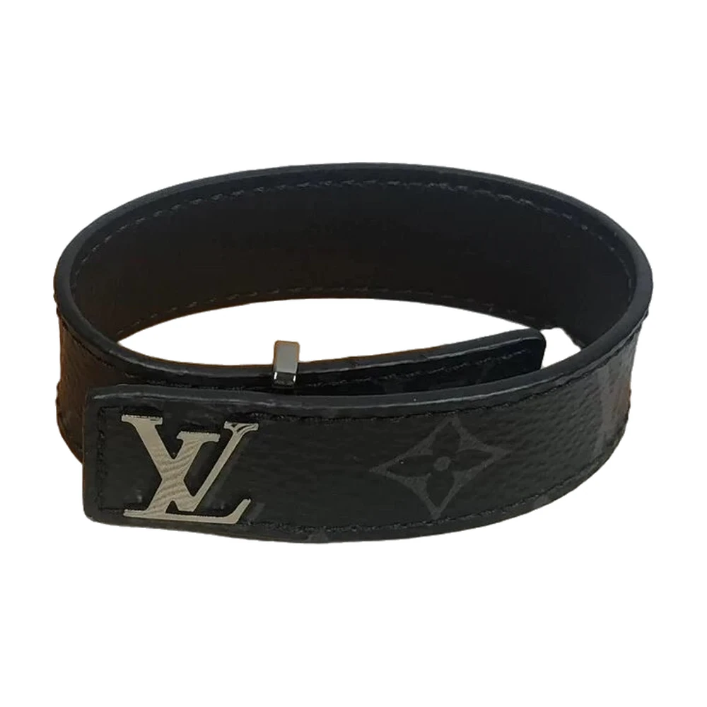 Louis Vuitton LV Slim Monogram Eclipse Bracelet