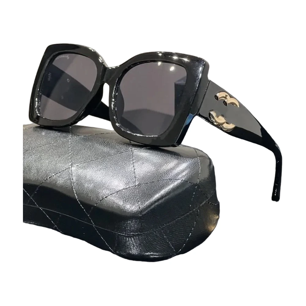 Chanel Oversized Cat-Eye Sunglasses