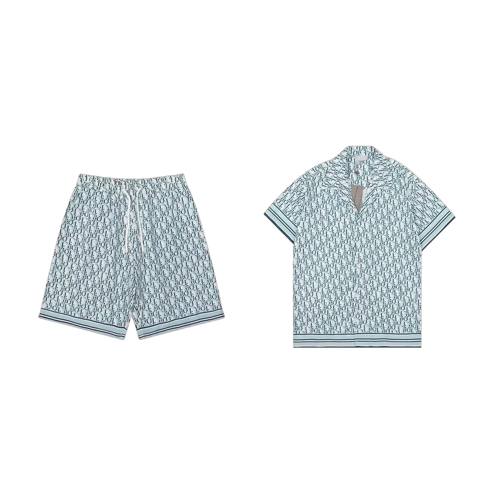 Dior Oblique Shirt and Shorts Set