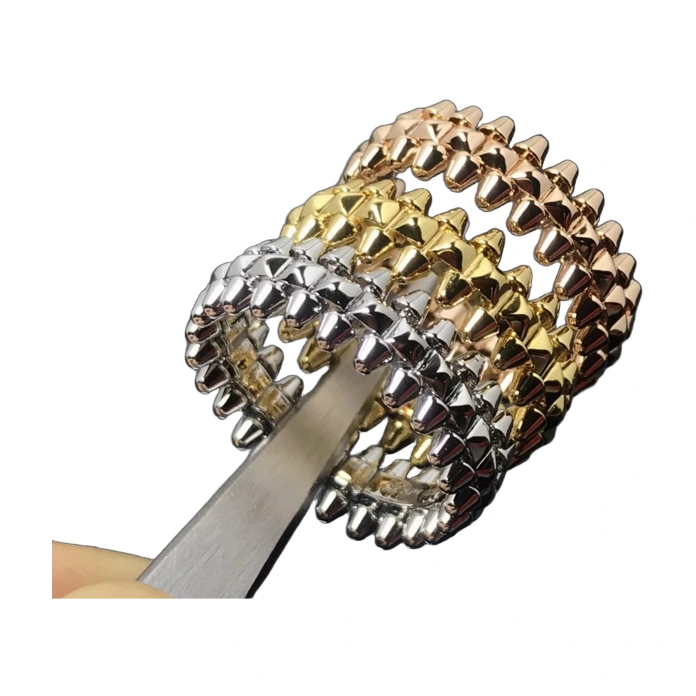 Bvlgari Serpenti Spike Ring Band