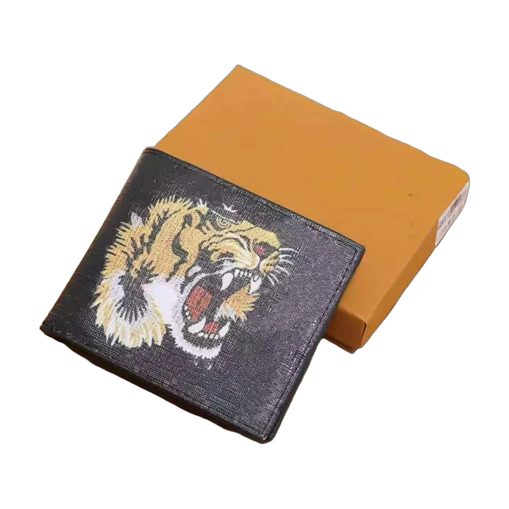 Gucci GG Supreme Tiger Bifold Wallet