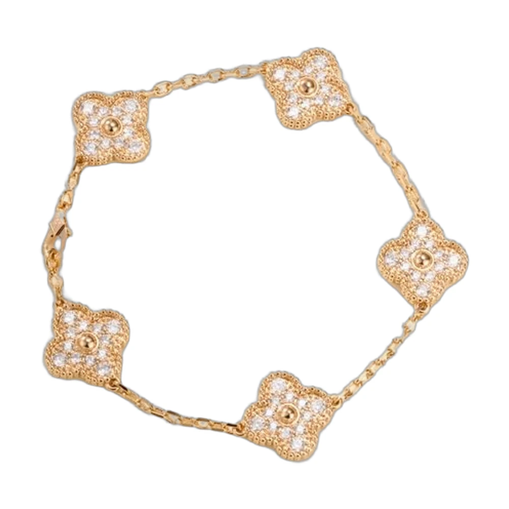 Van Cleef & Arpels Vintage Alhambra 5 Motif Bracelet
