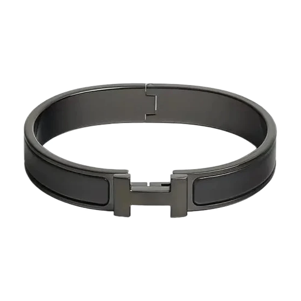 Hermes Clic H Enamel Bracelet