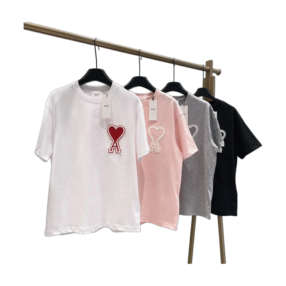 Ami Paris Boucle Ami De Coeur Tee