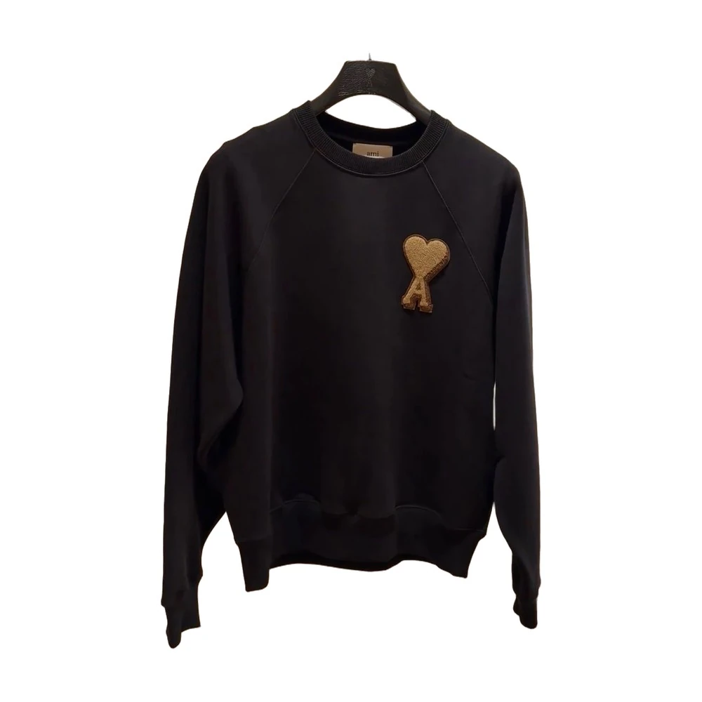 AMI Paris Ami de Coeur Patch Sweatshirt
