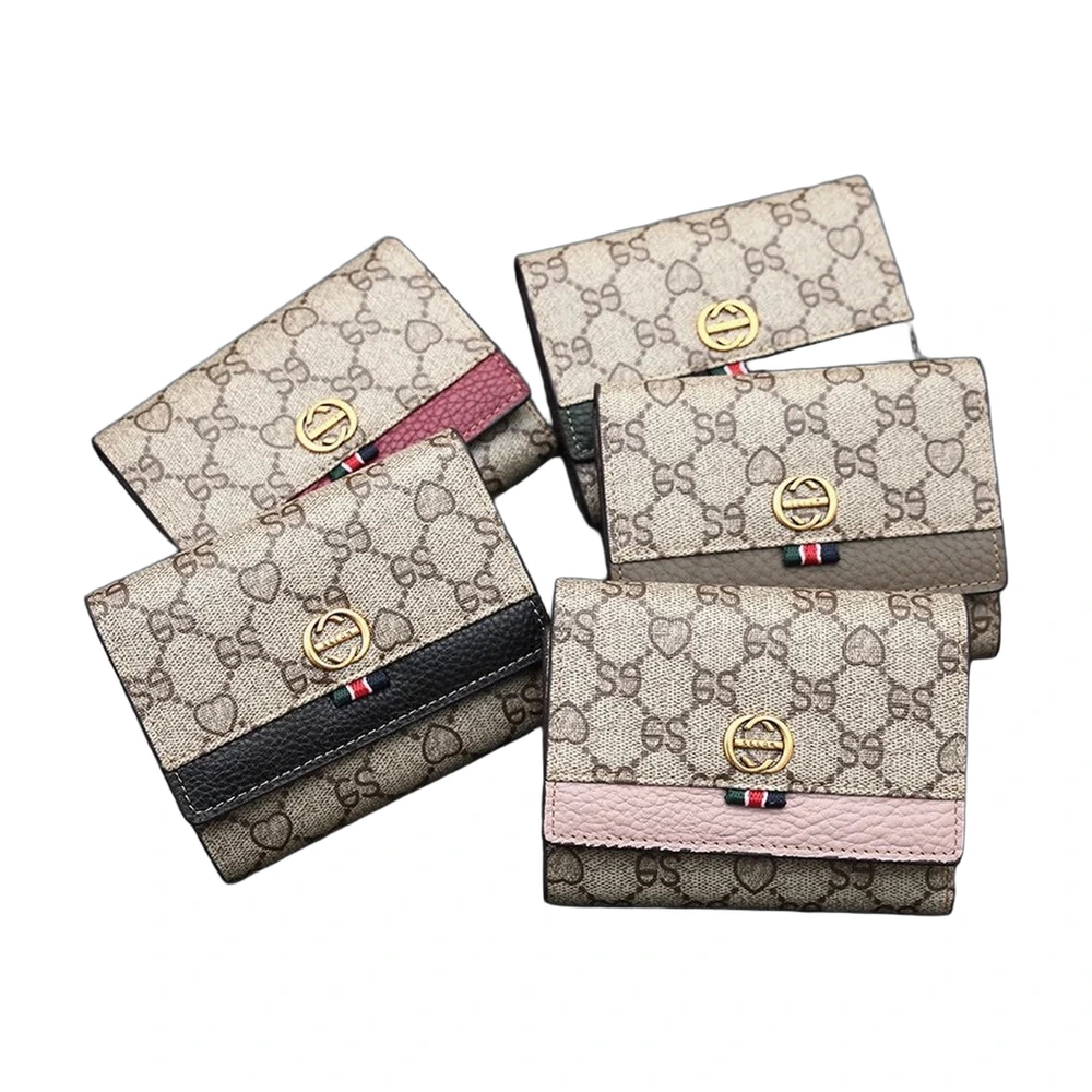 Gucci Gg Supreme Trifold Wallet