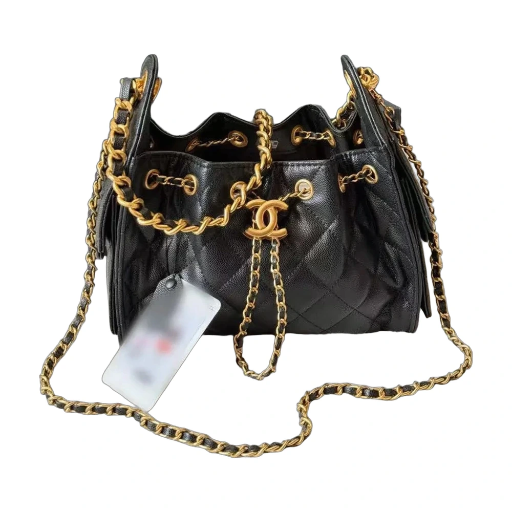 Chanel Drawstring Bucket