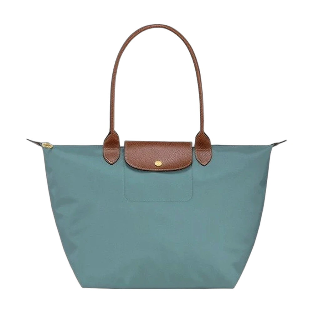 Longchamp Le Pliage Long Handle Tote Sage