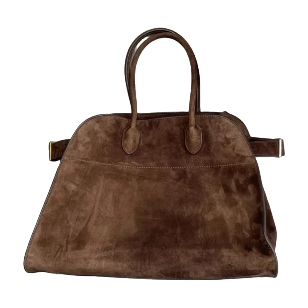 The Row Margaux Suede Tote