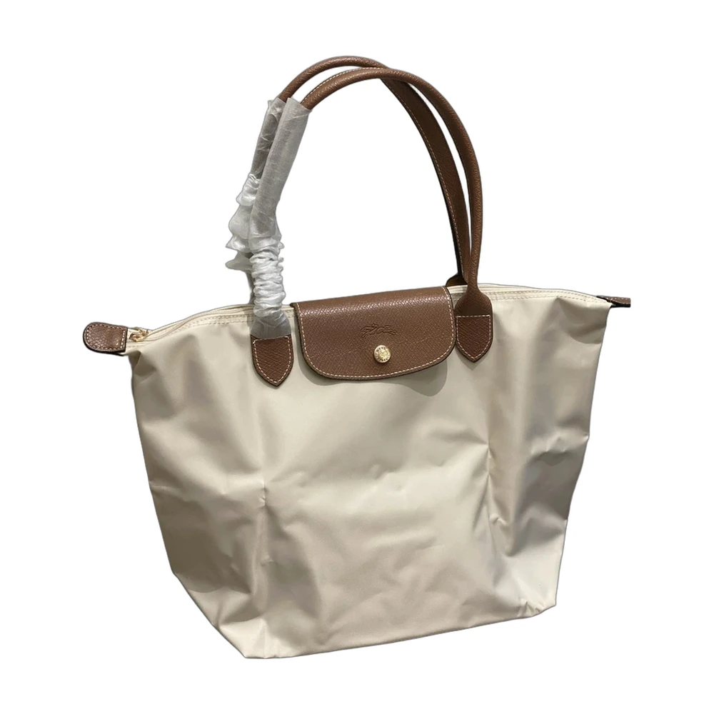 Longchamp Le Pliage Tote Cream