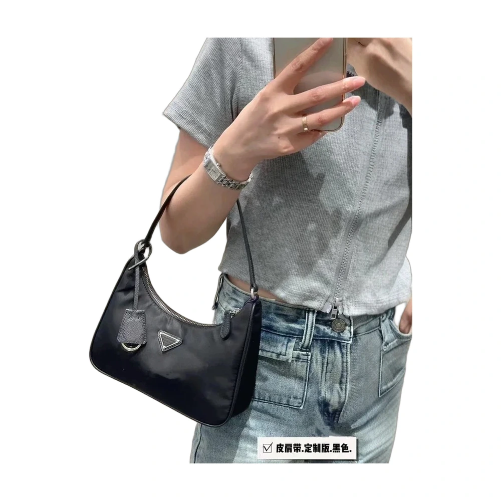 Prada Re-Edition 2005 Mini Nylon Hobo