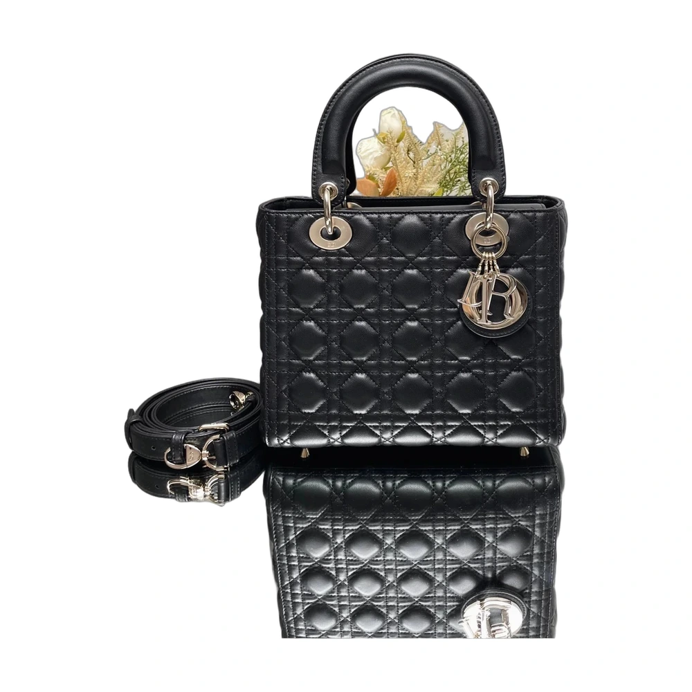 Lady Dior Medium Cannage Lambskin