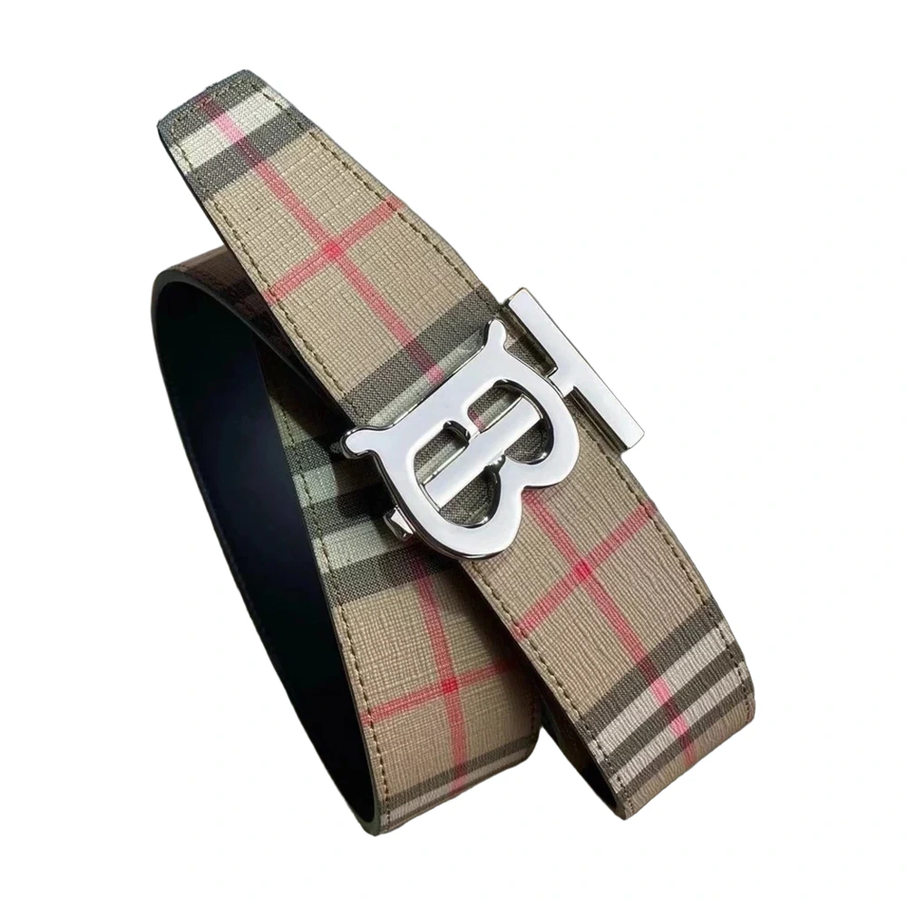 Burberry TB Monogram Vintage Check Belt Archive