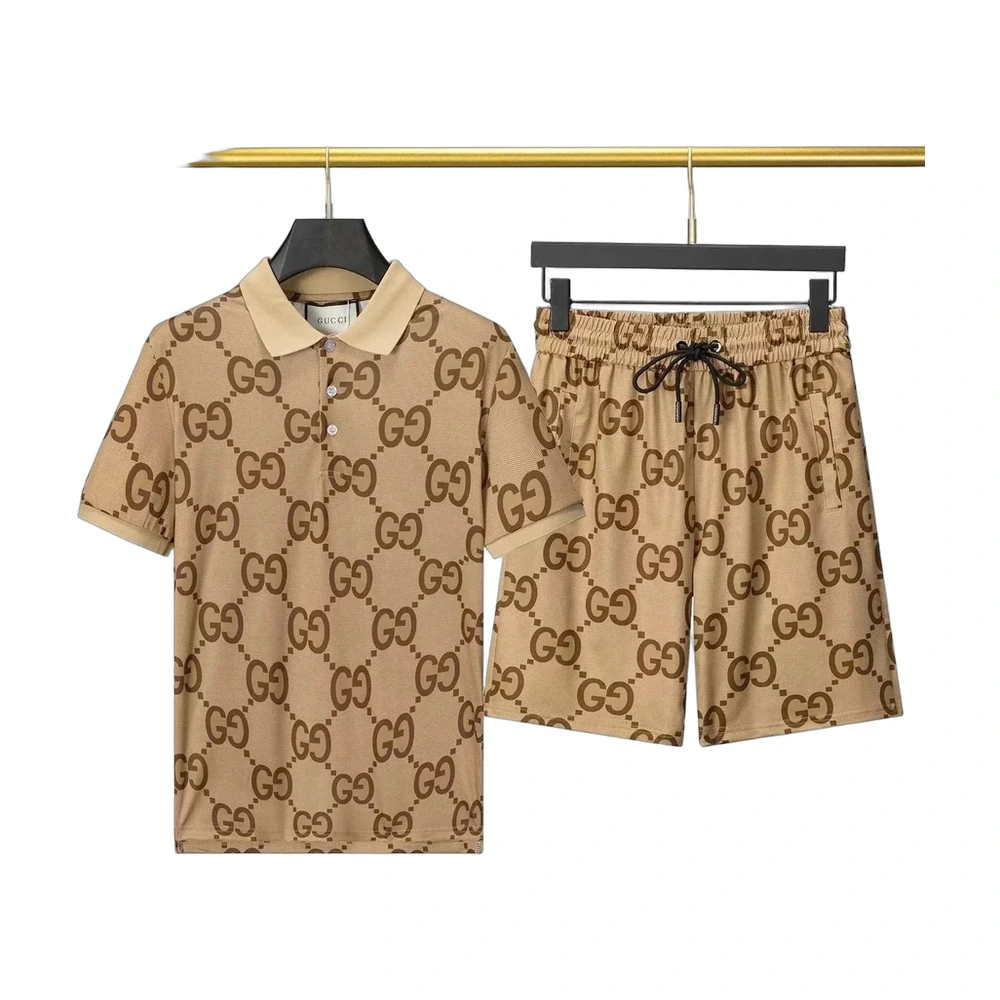 Gucci Jumbo GG Polo and Shorts Set