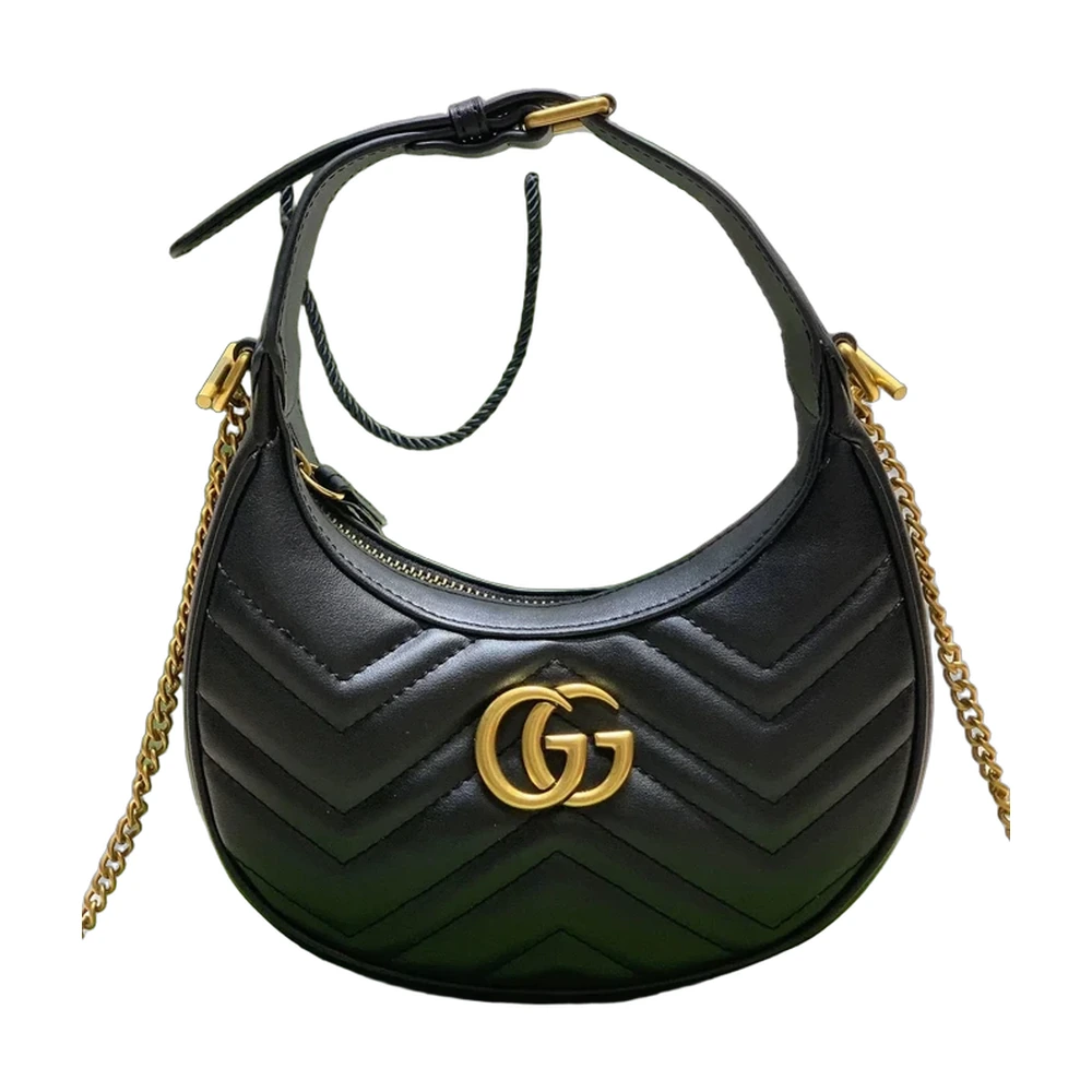 Gucci GG Marmont Half-Moon Mini Bag