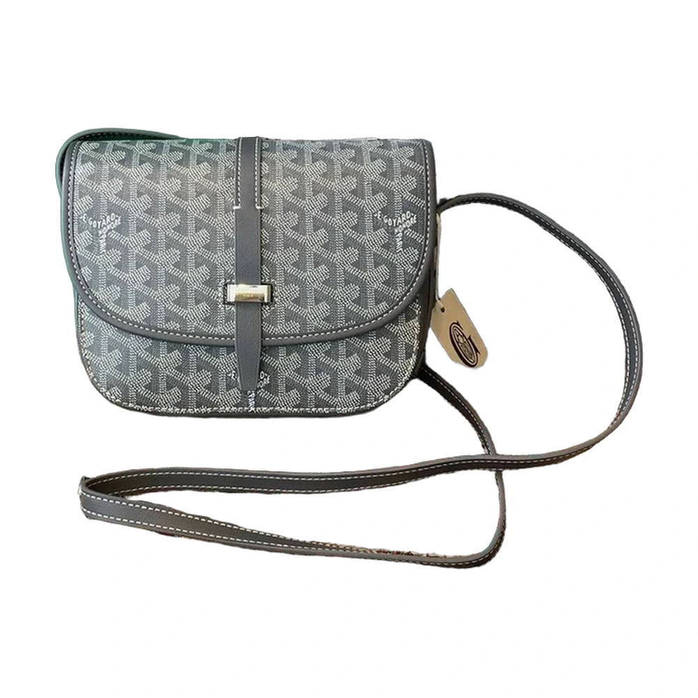 Goyard Belvedere PM Crossbody Bag Grey