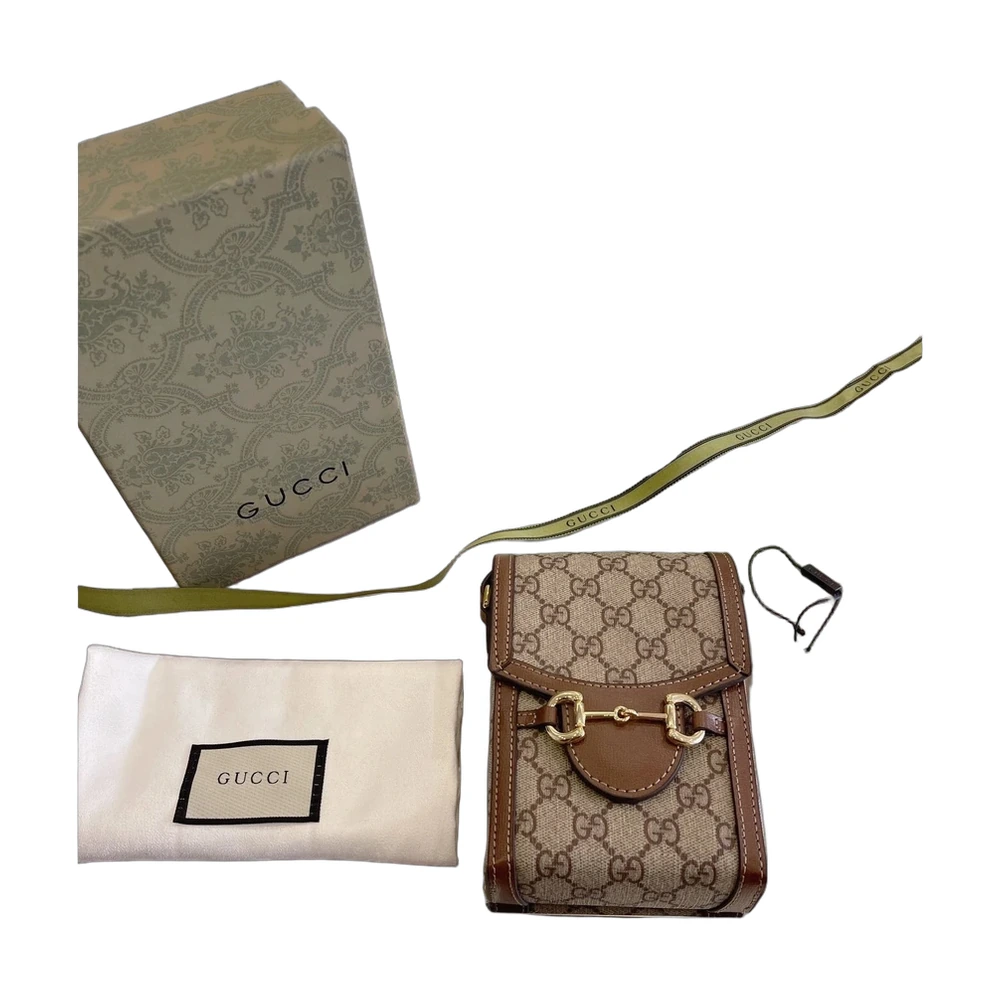 Gucci Horsebit 1955 Mini Phone Bag GG Supreme