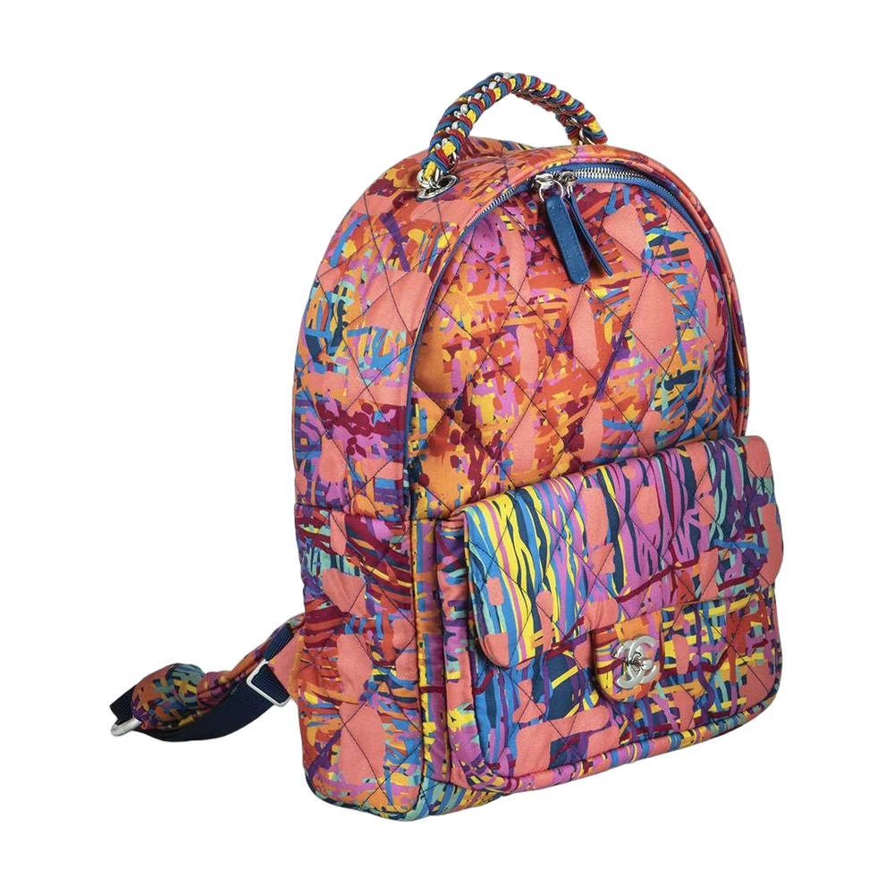 Chanel Graffiti Backpack — Multi Colorway