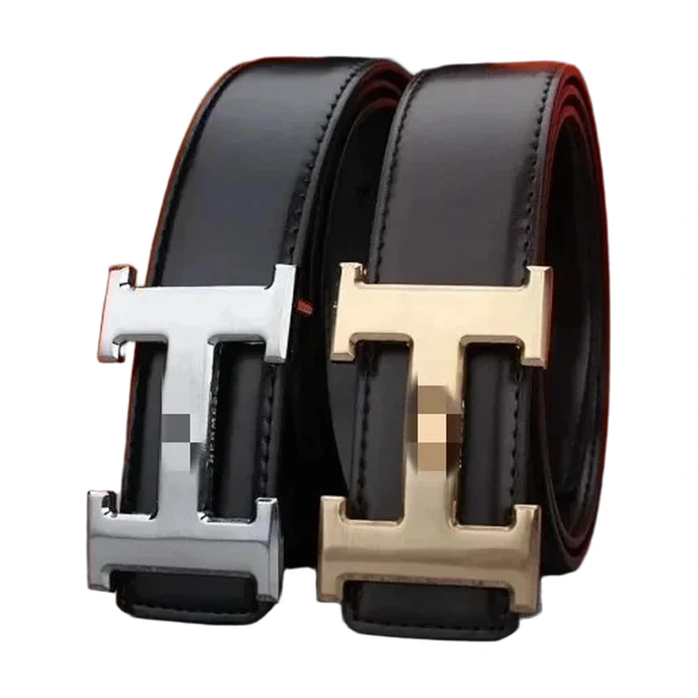 Hermes Constance H Buckle Belt Black Silver/Gold Buckle Set